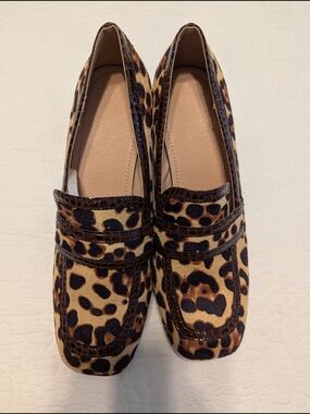Leopard Print Women's Loafers NEW